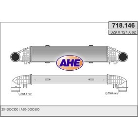 Compre Intercooler da AHE 718.146 a um preço baixo por 181,40 €