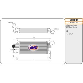 Acquista Intercooler da AHE 720.002 a buon mercato per soli 205,78 €