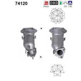 Katalysator 74120 von AS günstig für 305,25 € online kaufen