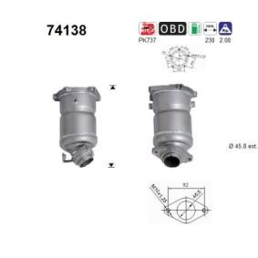 Katalysator 74138 von AS günstig für 217,96 € online kaufen