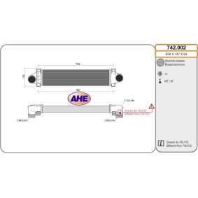 Ladeluftkühler 742.002 von AHE günstig für 193,89 € online kaufen