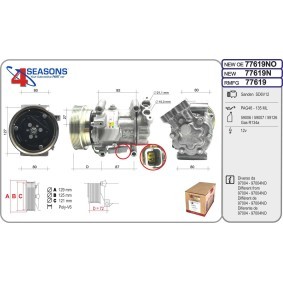 Klimakompressor 77619 von AHE günstig für 363,02 € online kaufen