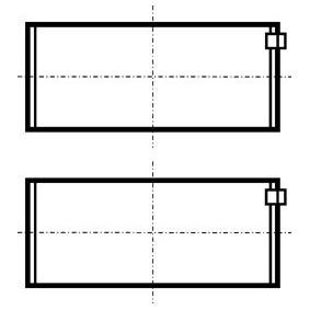 Compre Capas de biela de KOLBENSCHMIDT online para SLK (R171) a preços moderados