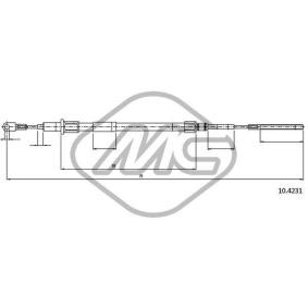 Handbremsseil 80659 von Metalcaucho günstig für 16,44 € online kaufen