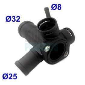 Compre Flange do líquido de refrigeração da HOFFER 8193125 a um preço baixo por 6,28 €