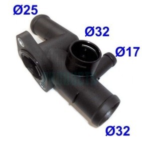 Compre Flange do líquido de refrigeração da HOFFER 8193242 a um preço baixo por 5,08 €