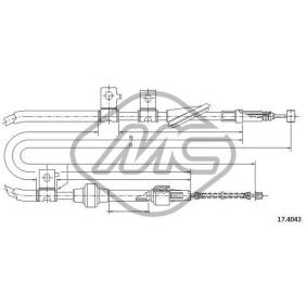Handbremsseil 81937 von Metalcaucho günstig für 38,28 € online kaufen