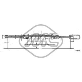 Compre Cable de freno de mano de Metalcaucho online para 504 Pick-up a precios moderados