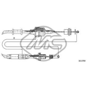 Comprar Cable de embrague de Metalcaucho 83206 a bajo precio de 28,24 €