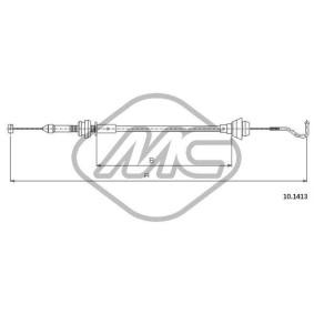 Compre Cabo do acelerador da Metalcaucho 83297 a um preço baixo por 14,95 €