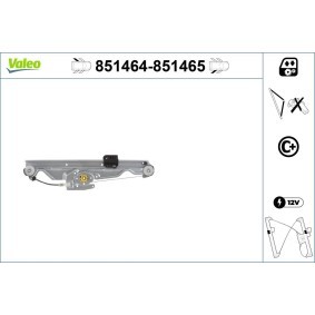 Achetez des Lève-vitre VALEO 851464 à prix pour 99,68 €
