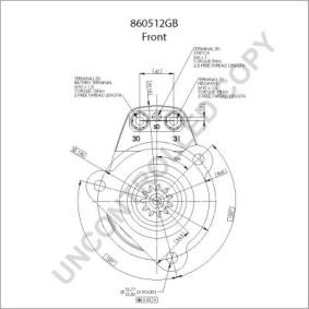 Compre Motor de arranque da PRESTOLITE ELECTRIC 860512GB a um preço baixo por 346,06 €