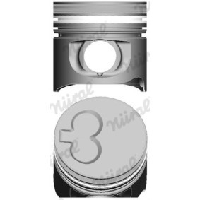Acquista Pistone motore da NÜRAL 87-214500-00 a buon mercato per soli 89,79 €