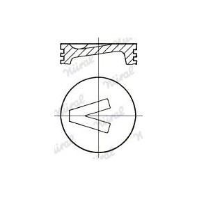 Comprar Pistón de NÜRAL 87-526400-00 a bajo precio de 71,46 €
