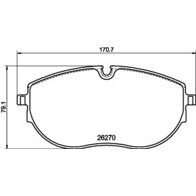 Bremssattel 8AC 355 388-931 von HELLA günstig für 164,24 € online kaufen