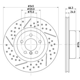 Bremsschlauch 8AH 355 463-391 von HELLA günstig für 25,80 € online kaufen