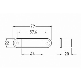 Handbremsseil 8AS 355 669-401 von HELLA günstig für 28,22 € online kaufen