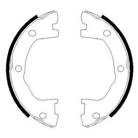 Acquista Ganasce freno a mano da HELLA 8DA 355 050-501 a buon mercato per soli 45,84 €