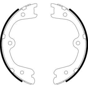 Compre Zapatas de freno de mano de HELLA online para Quest III (V42) a precios moderados