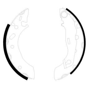 Bremsbackensatz 8DB 355 001-731 von HELLA günstig für 22,04 € online kaufen