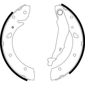 Bremsbackensatz 8DB 355 001-761 von HELLA günstig für 35,21 € online kaufen