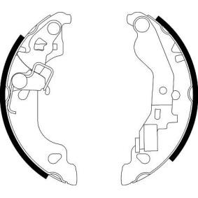 Bremsbackensatz 8DB 355 002-571 von HELLA günstig für 30,94 € online kaufen