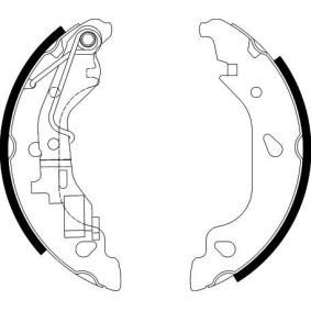 Bremsbackensatz 8DB 355 002-581 von HELLA günstig für 31,06 € online kaufen