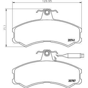 Bremsbeläge 8DB 355 006-011 von HELLA günstig für 34,99 € online kaufen