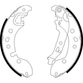 Bremsbackensatz 8DB 355 022-181 von HELLA günstig für 38,98 € online kaufen