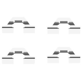 Zubehörsatz, Scheibenbremsbelag 8DZ 355 203-231 von HELLA günstig für 12,21 € online kaufen
