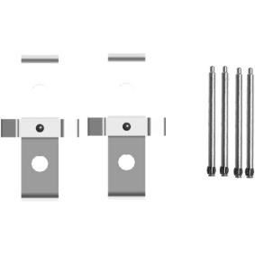 Zubehörsatz, Scheibenbremsbelag 8DZ 355 205-021 von HELLA günstig für 23,57 € online kaufen