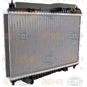 Compre Radiador de HELLA online para Fiesta Mk5 Sedan (JAS, JBS) a preços moderados