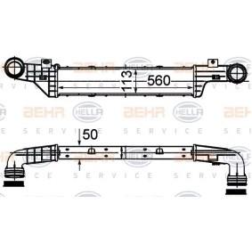 Compre Intercooler da HELLA 8ML 376 723-144 a um preço baixo por 156,88 €
