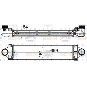 Ladeluftkühler 8ML 376 988-244 von HELLA günstig für 176,81 € online kaufen