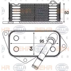 Ölkühler 8MO 376 714-804 von HELLA günstig für 91,31 € online kaufen