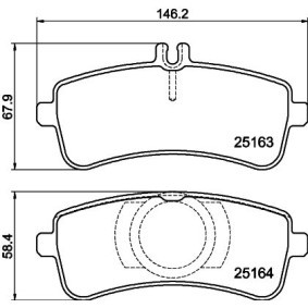 Wasserpumpe 8MP 376 807-554 von HELLA günstig für 74,18 € online kaufen