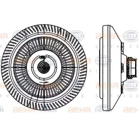 Kupplung, Kühlerlüfter 8MV 376 907-001 von HELLA günstig für 239,59 € online kaufen