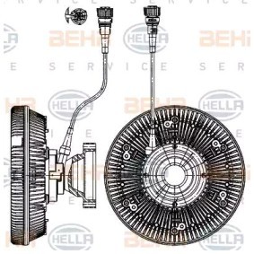 Comprar Embrague, ventilador del radiador de HELLA 8MV 376 907-311 a bajo precio de 852,67 €