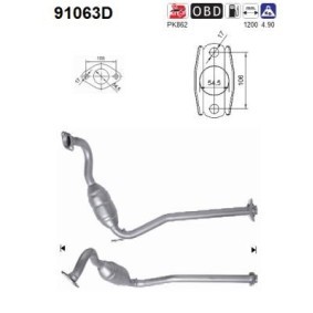 Katalysator 91063D von AS günstig für 380,30 € online kaufen
