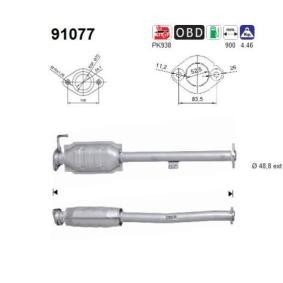 Katalysator 91077 von AS günstig für 215,63 € online kaufen