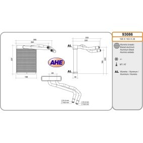 Compre Radiador da chaufage de AHE online para TERRACAN (HP) a preços moderados