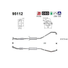 Katalysator 95112 von AS günstig für 226,94 € online kaufen