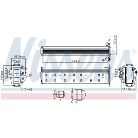 Acquista Intercooler da NISSENS online per 6 Gran Turismo (G32) a prezzi moderati