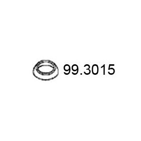 Compre Retentor, tubo de escape da ASSO 99.3015 a um preço baixo por 43,49 €