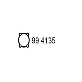 Dichtung, Abgasrohr 99.4135 von ASSO günstig für 49,10 € online kaufen