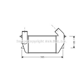 Comprar Intercooler de PRASCO AU4128 a bajo precio de 1020,26 €