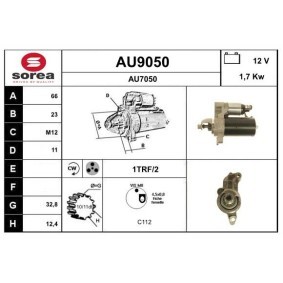 Compre Motor de arranque da SNRA AU9050 a um preço baixo por 209,67 €