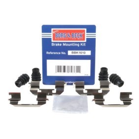 Compre Kit de acessórios, pastilhas de travão da BORG & BECK BBK1610 a um preço baixo por 84,57 €