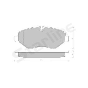 Bremsbeläge BD S426 von STARLINE günstig für 23,07 € online kaufen