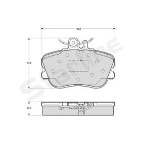 Bremsbeläge BD S818P von STARLINE günstig für 20,17 € online kaufen